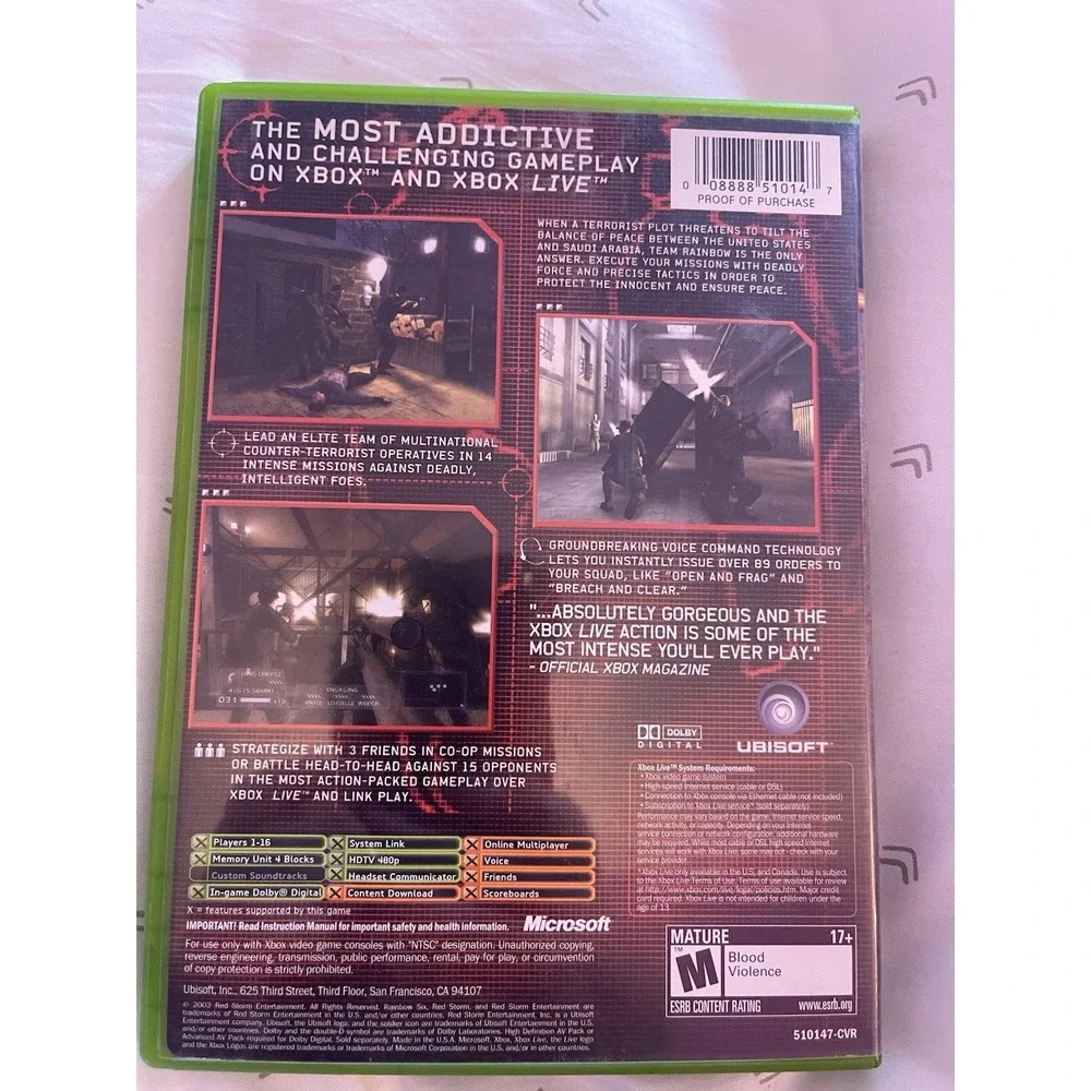 N/A microsoft xbox